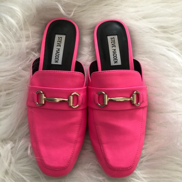 steve madden neon mules